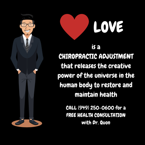 Love is a Chiropractic Adjustment